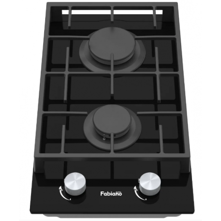 Plită incorporabilă cu gaz Fabiano FHG 862 VGH Black Glass A-11